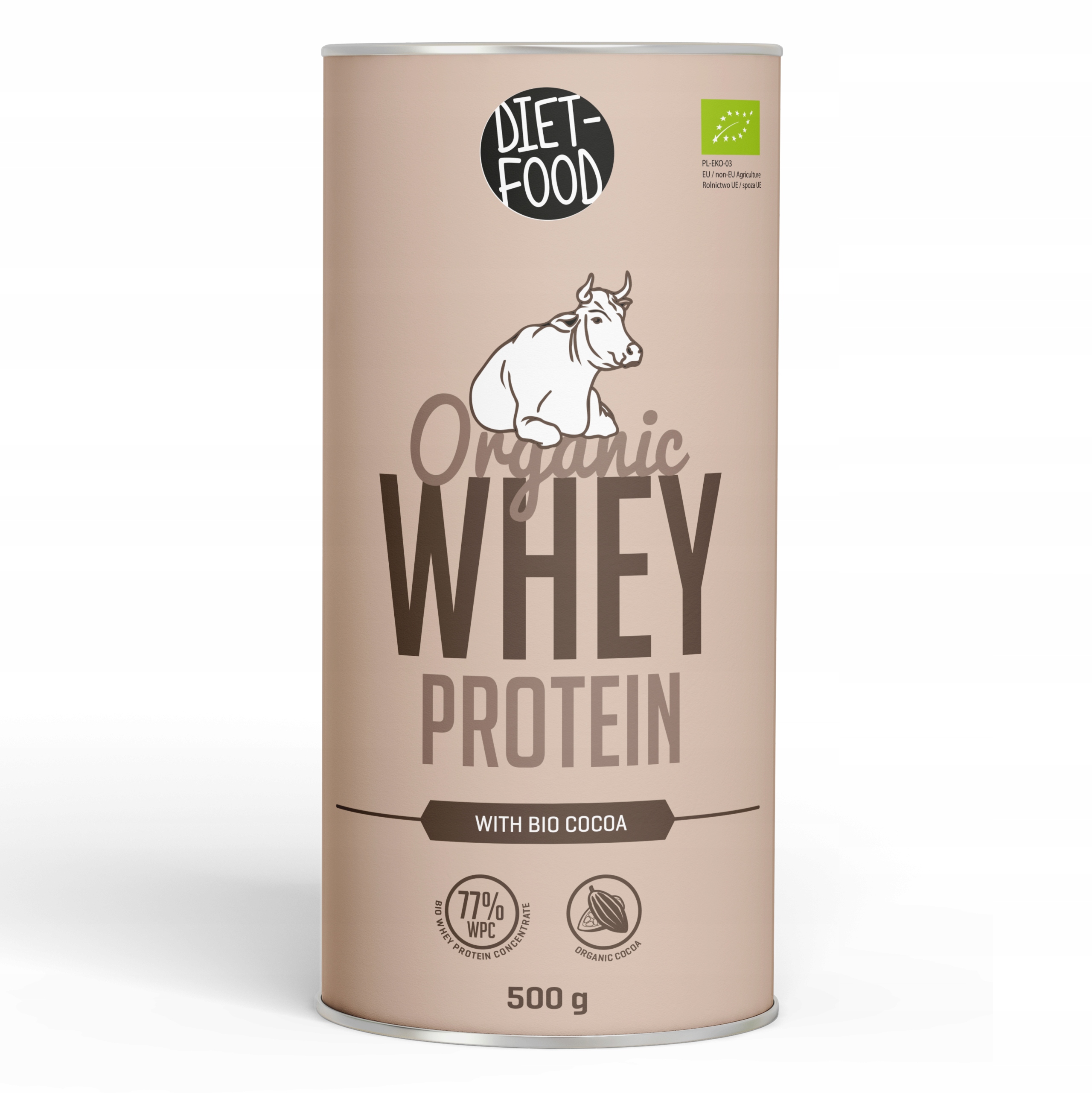 Bio Syrovátkový Protein Wpc s kakaom 500 g Diet-food