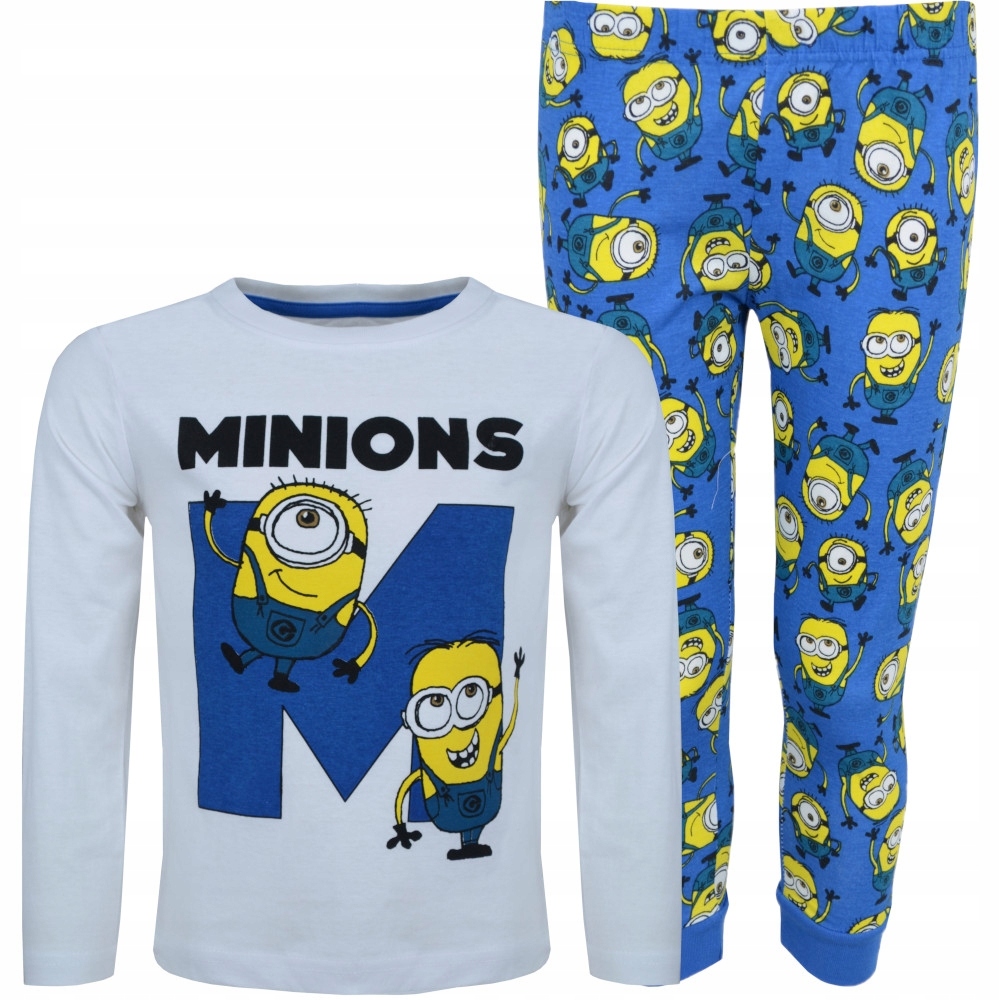 

Piżama Minionki biało-niebieska 110