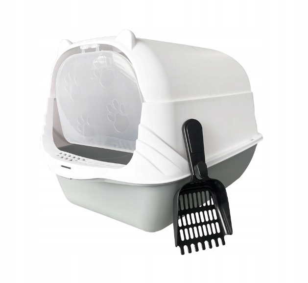 Toaleta pro kočky krytá s filtrem a dvířky 50 x 37 x 34 cm CAT101