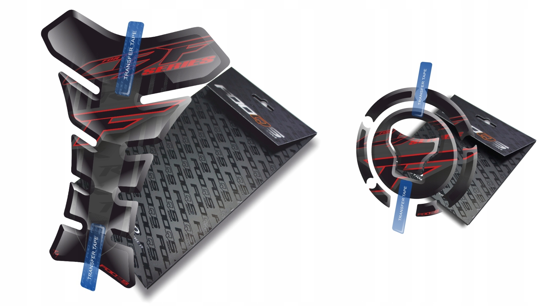 Tank-pad Cap-pad od firmy Fooqs pro Honda Cbf 500 600 Nový Model Černý