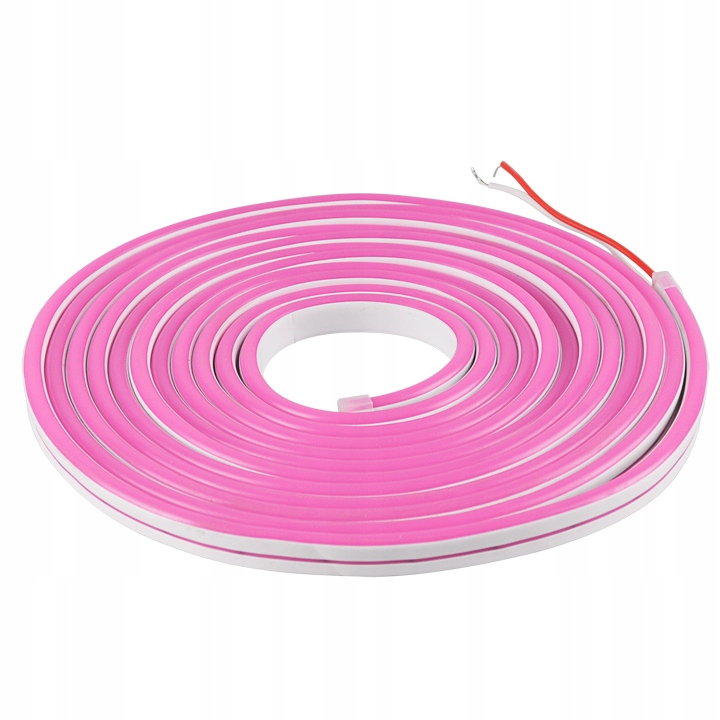 

Wąż Świetlny Taśma Led Neon Różowa 12V 5mb IP65