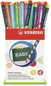 OŁÓWEK STABILO EASYGRAPH Jumbo DLA LEWO- I PRAWORĘCZNYCH HB MIX KOLOR
