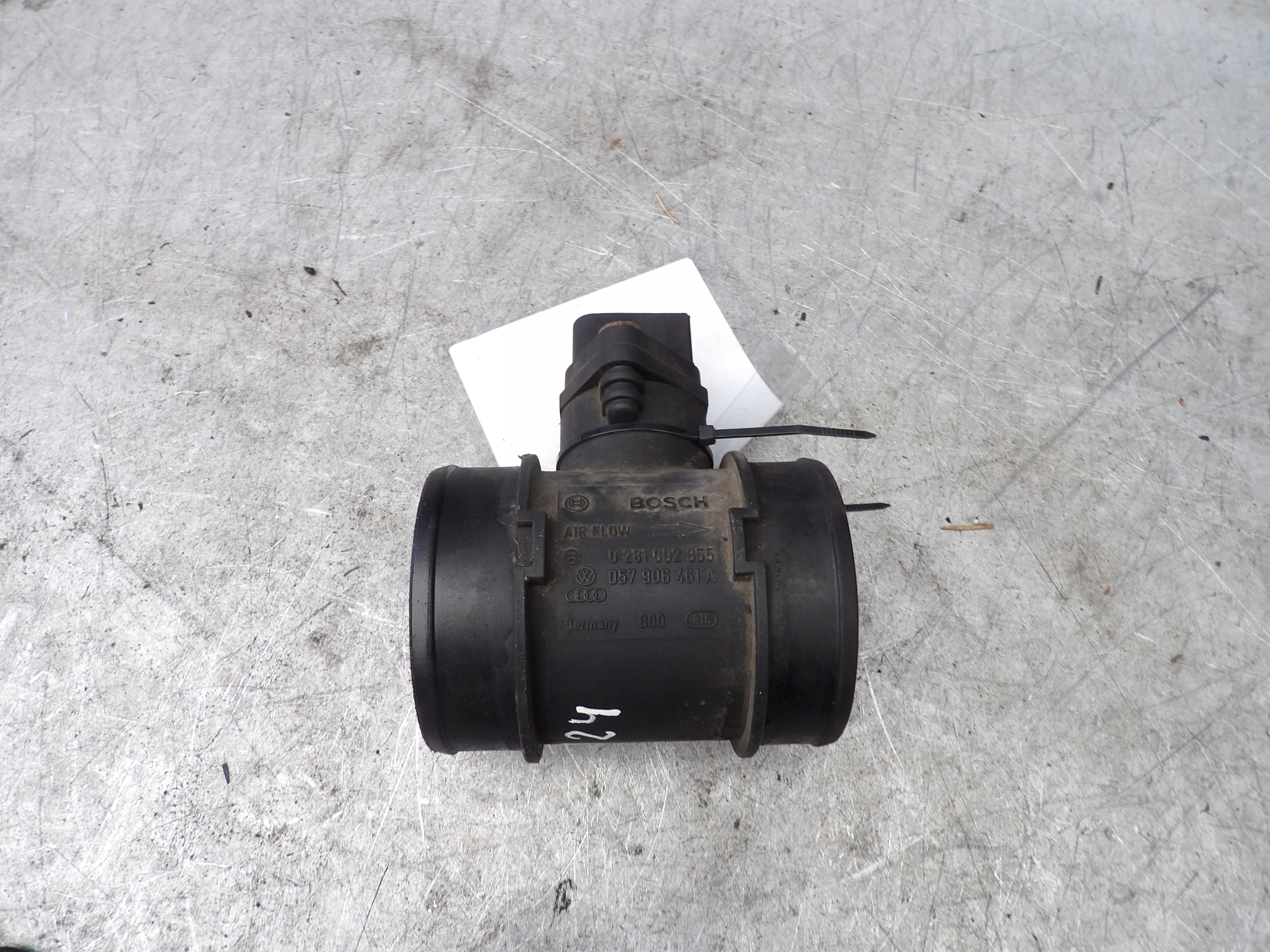 Audi A2 flow meter 1,4TDI 0281002355 057906461A