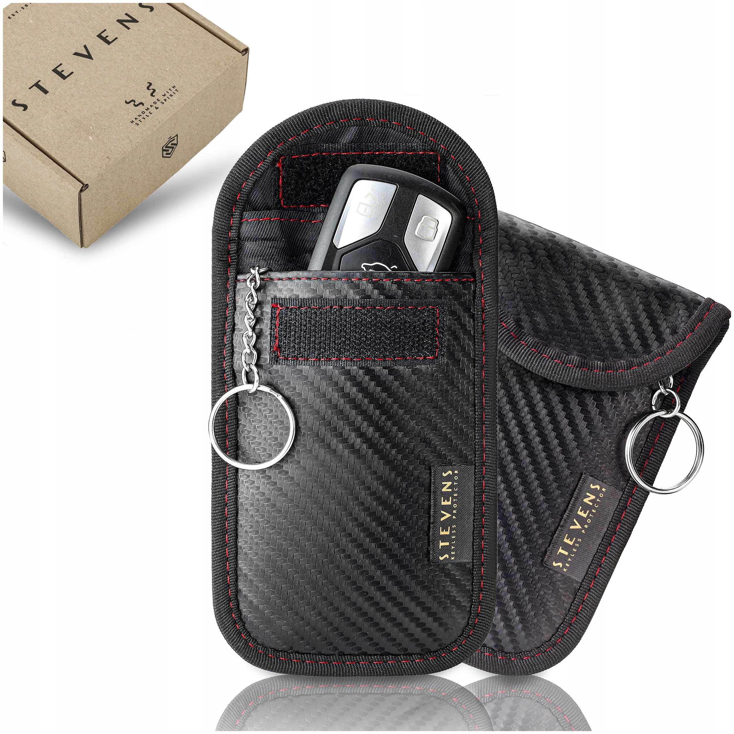 Keyless dėklas STEVENS Carbon