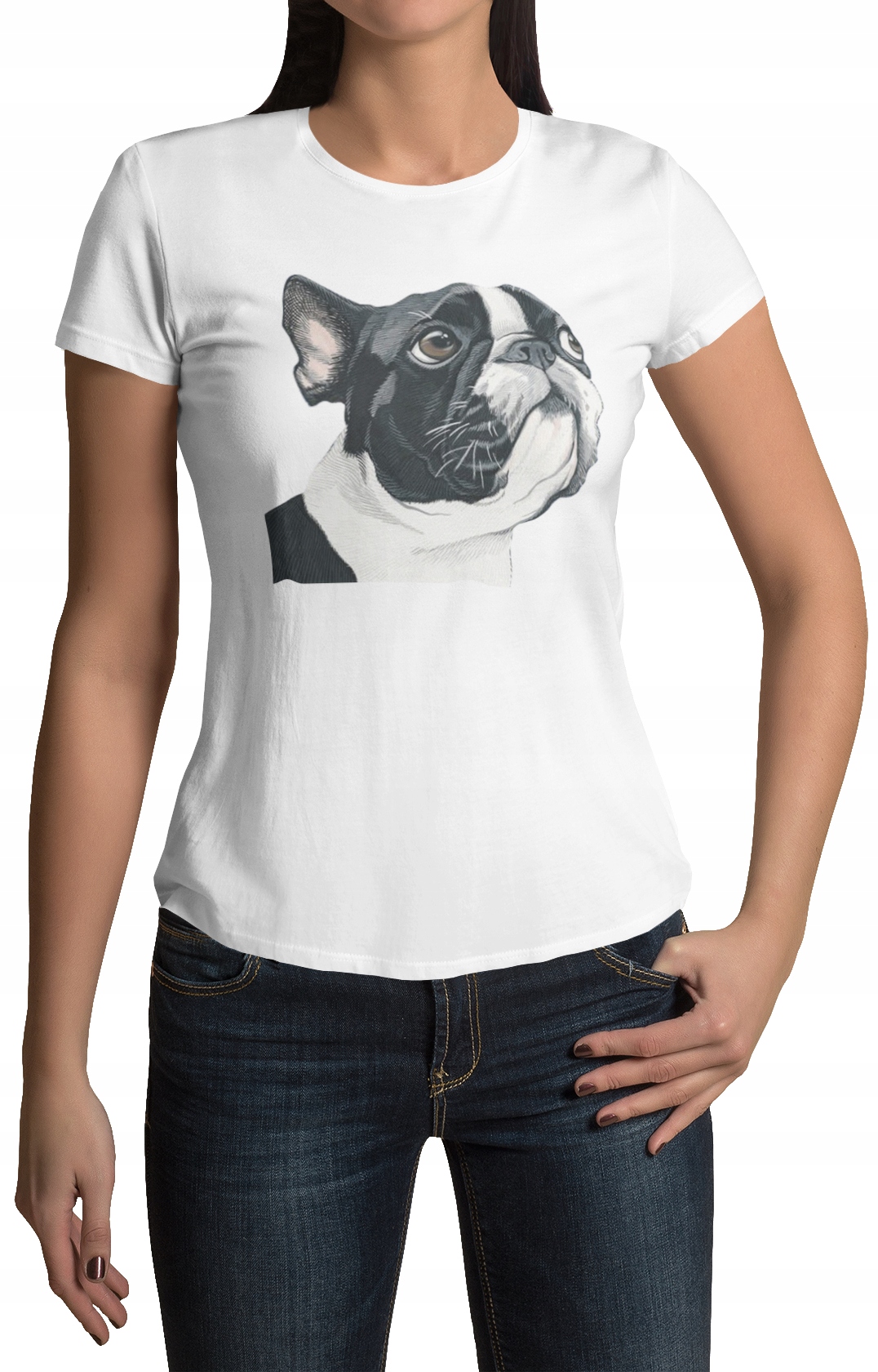 

Koszulka Damska T-shirt S Pies- Wzory!!