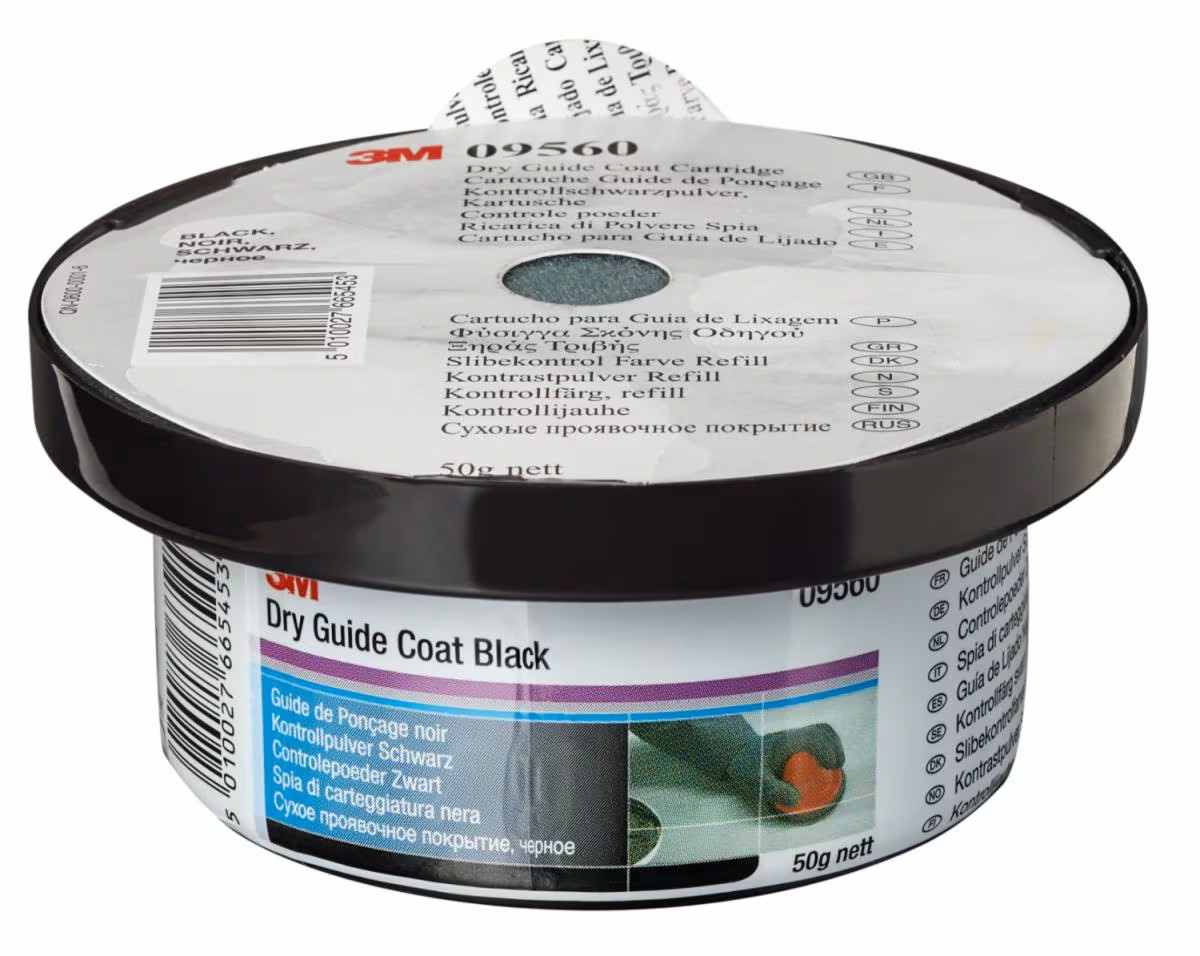 3M Dry Guide 09560 Čierny kontrolný púder, 50 g