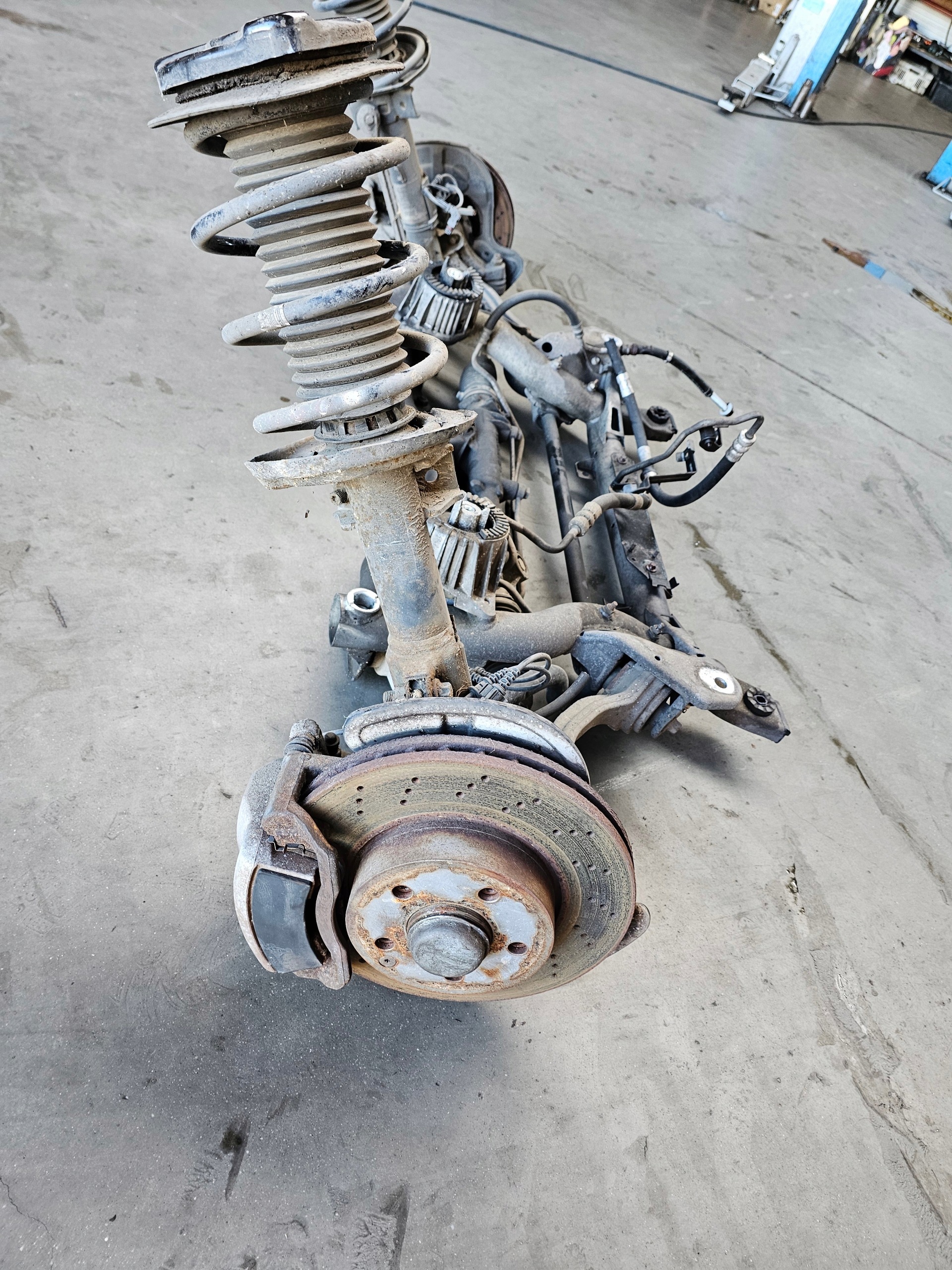 MERCEDES W204 2.2 CDI subframe axle beam front MCPERSON