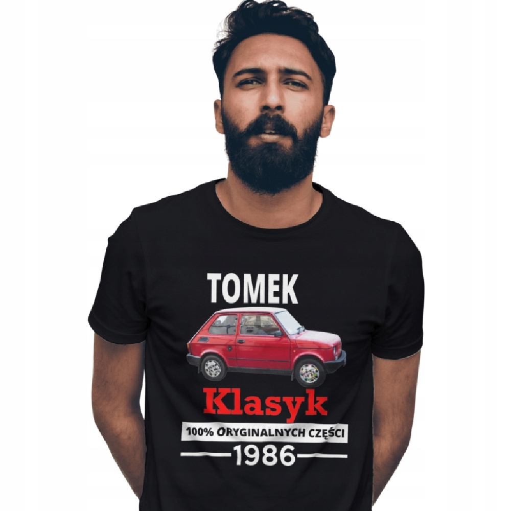 

urodziny 18 30 40 wiek imię koszulka S-4XL
