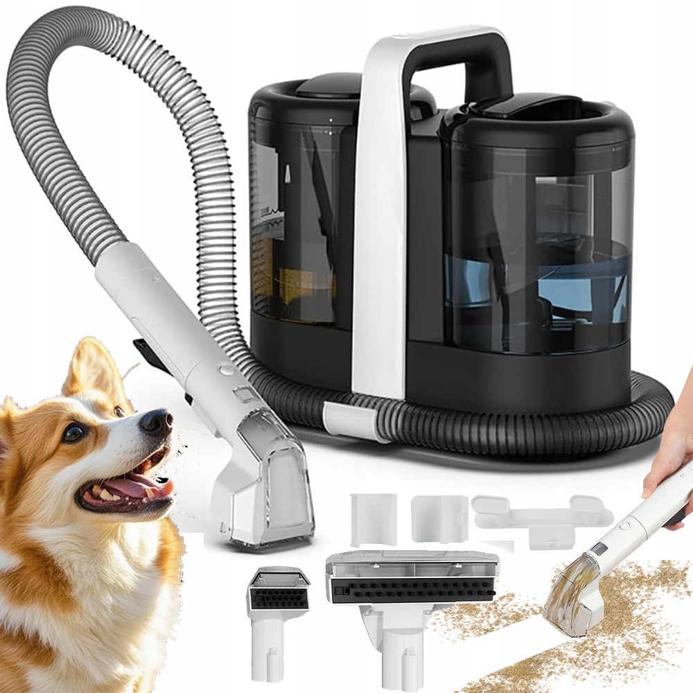 Vysavač Pro Mokré I Suché Vysávání 1.5 L 600 W 15 Kpa +2 Kartáčové Hlavice