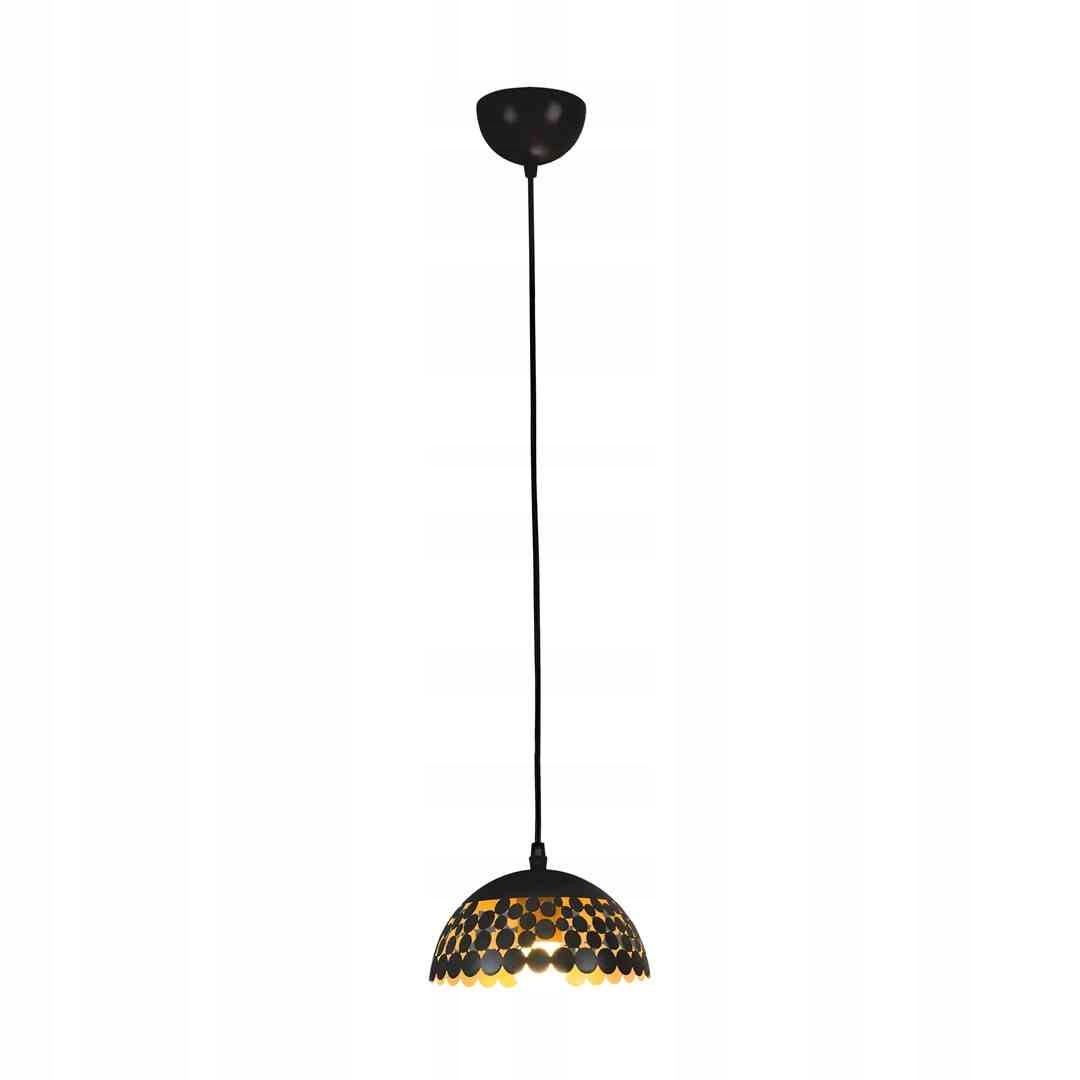 Závěsná lampa Lisa Black 1xE27