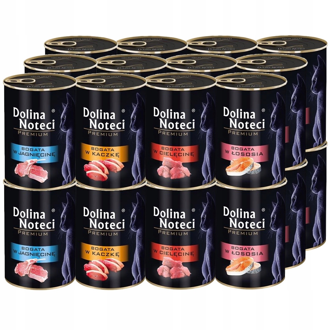 Dolina Noteci Premium Mix Smaków dla Kota 24x400g Karma Mokra W Puszce