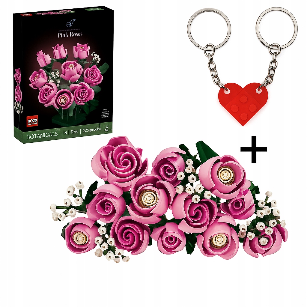 Lego botanicals 10374 květy kytice růží Dárek Mikuláš +dárek!
