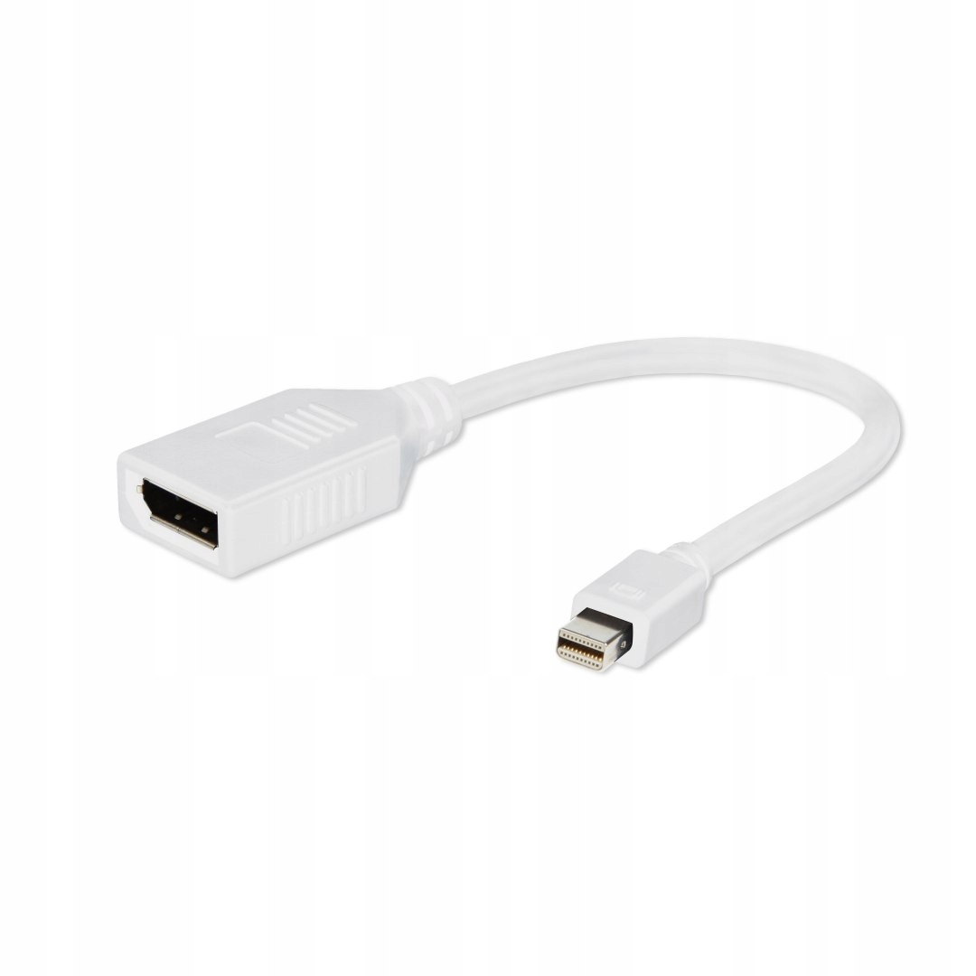 Adapter mini DisplayPort-DisplayPort Biały Gembird
