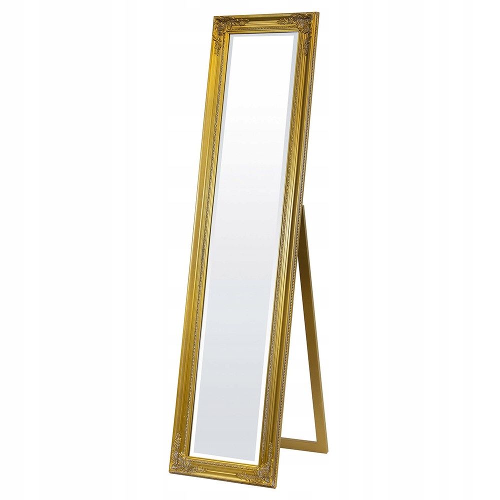 

Lustro Złote Fazowane STYLOWE155x40cm PODŁOGOWE150