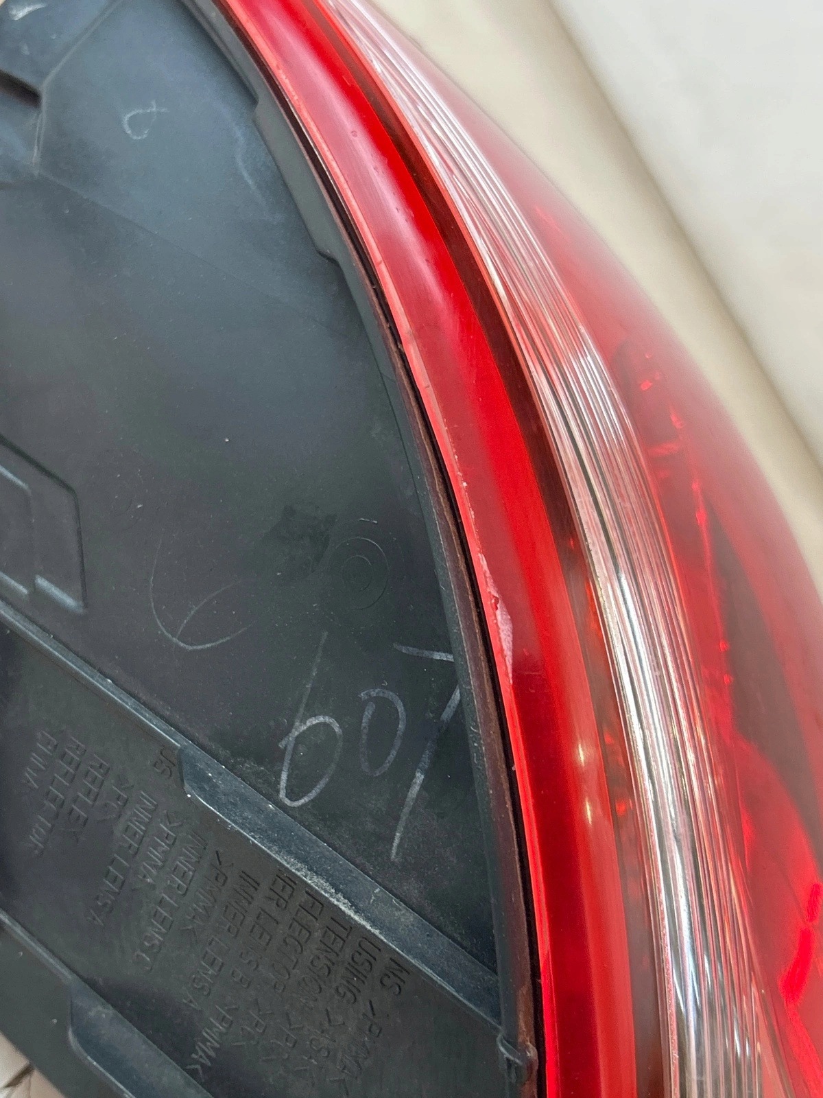 damaged light rear part rear left Mazda 6 III GJ sedan