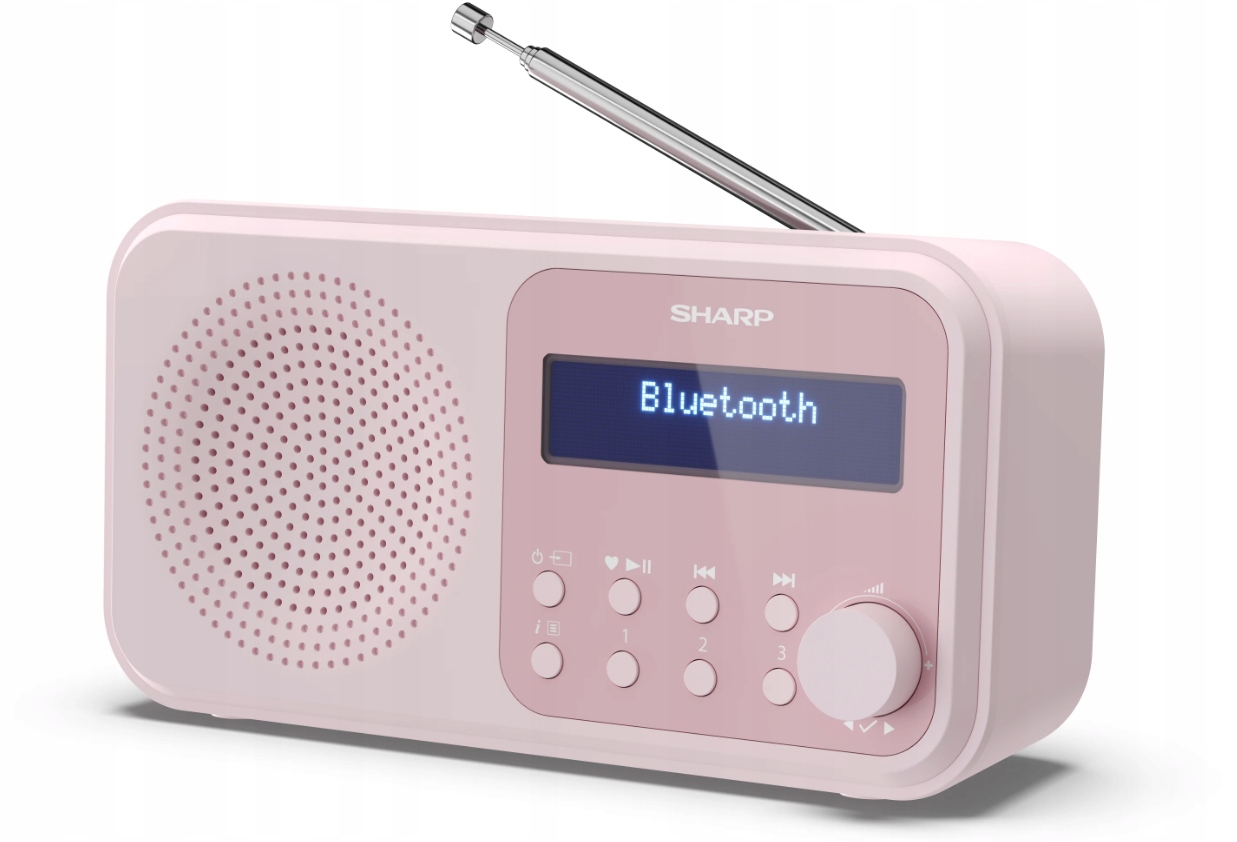 Sharp Tokyo Digital Radio DR-P420(PK) Bluetooth Ružová Prenosná