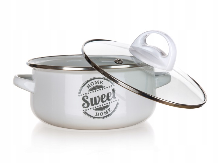 Garnki emaliowane z rondlem i pojemnikami 15 elem Kod producenta Zestaw garnków i pojemników emaliowanych