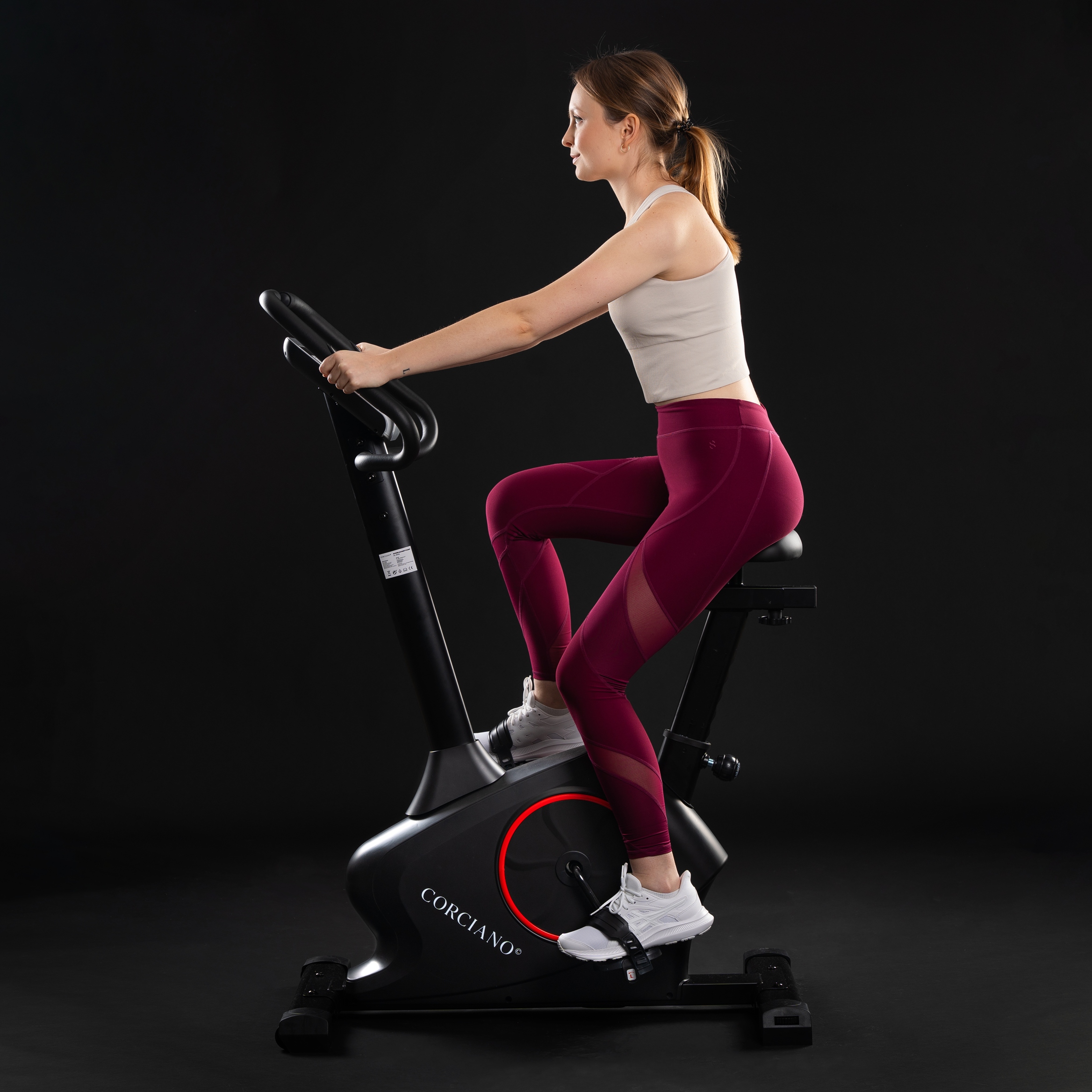 ROWERE TRENINGOWY STACJONARNY MAGNETYCZNY ROSSO DO 150 KG ROWEREK DO DOMU Typ pionowy