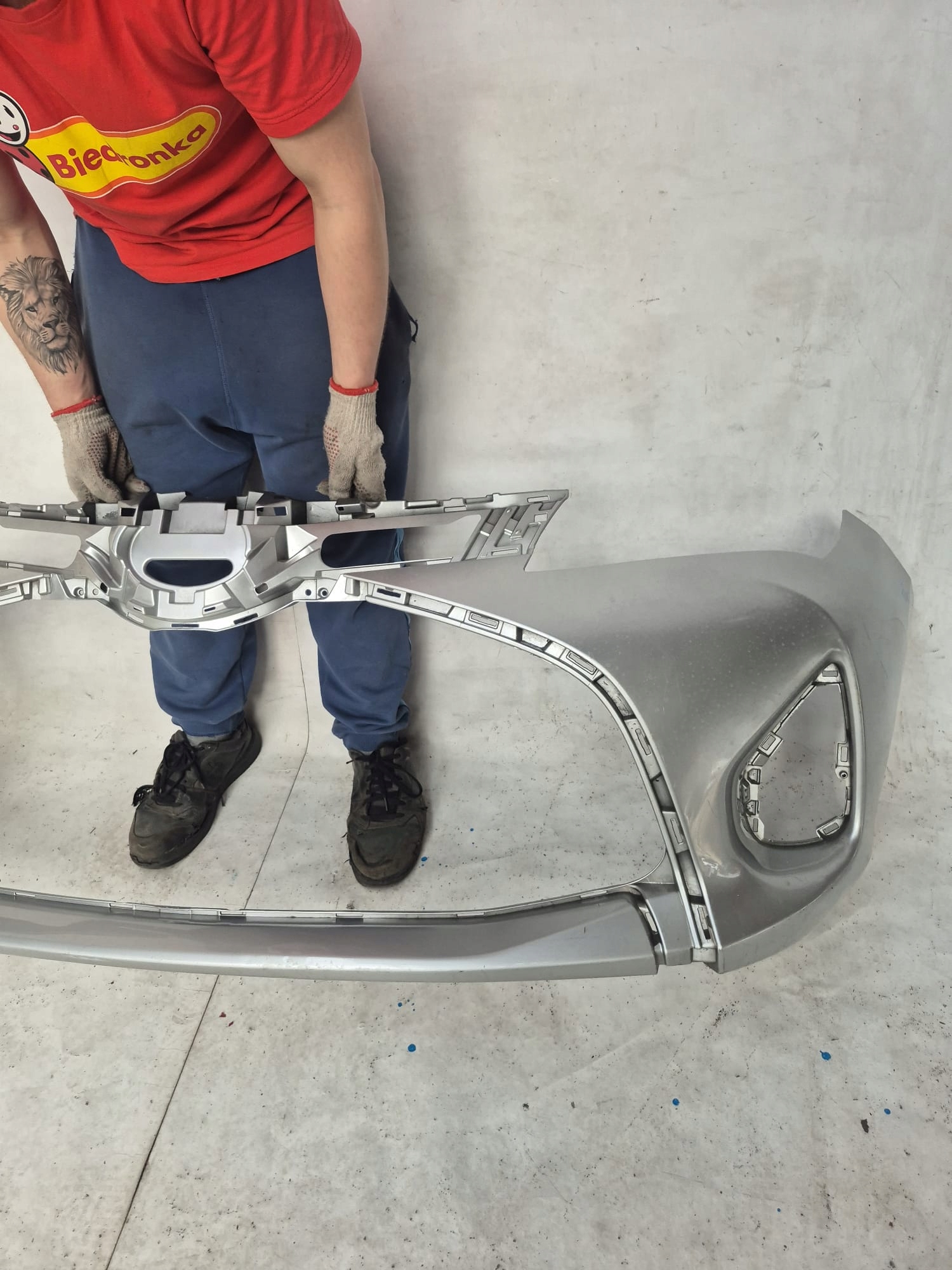 TOYOTA YARIS III 3 LIFT 14-17 bumper front front