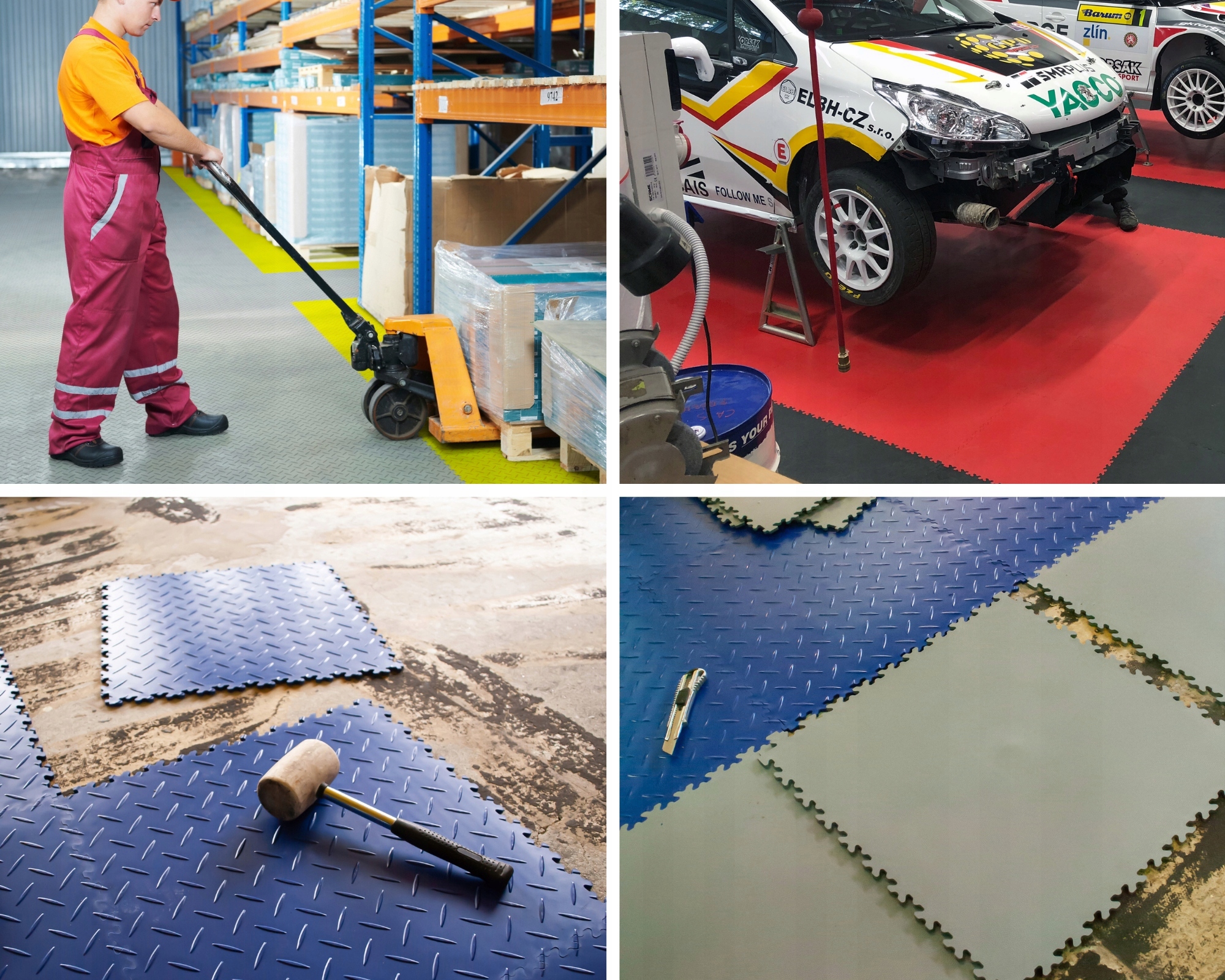 Posadzki do Garażu Domu Magazynu, Biura EB20 Typ gres