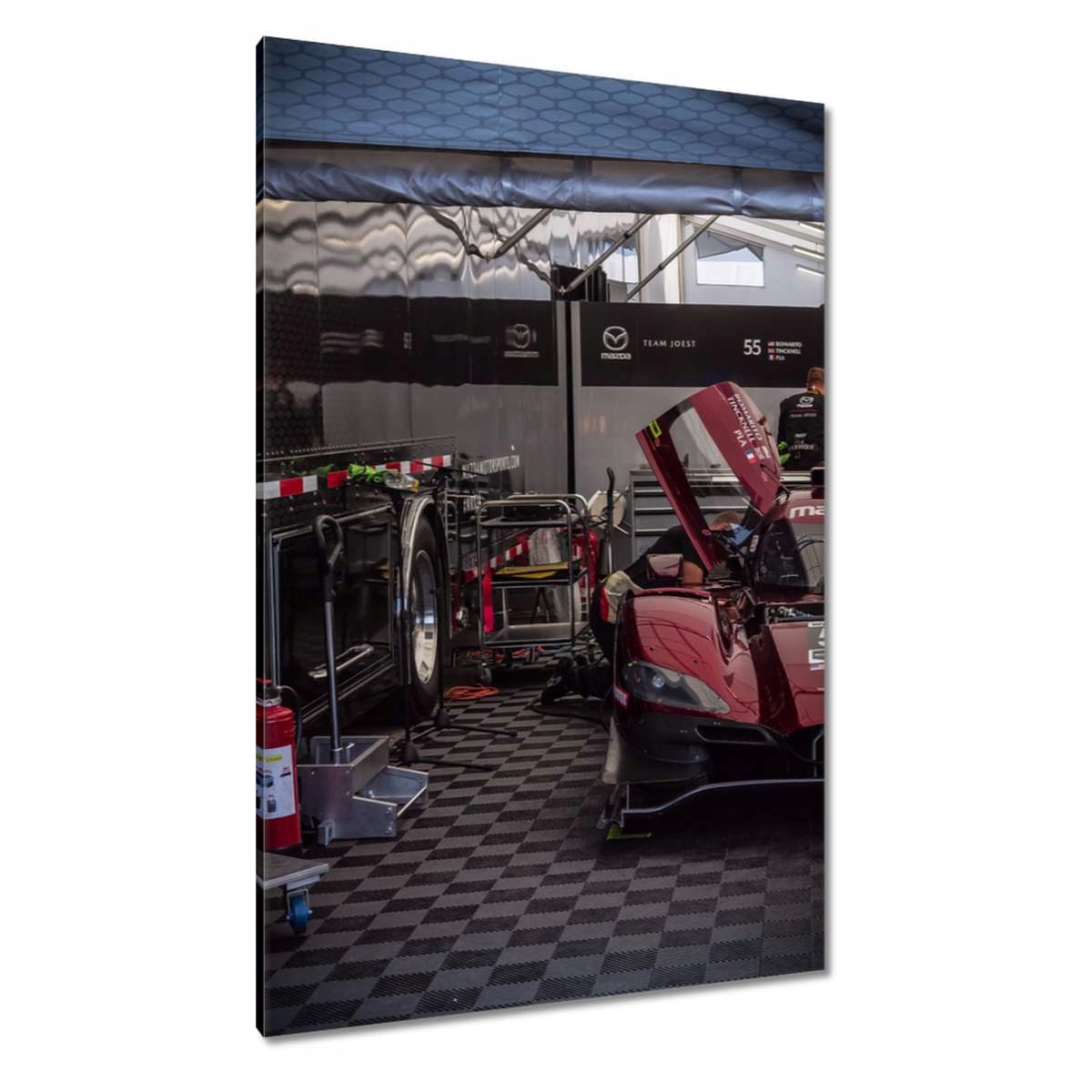 Obrazy 80x120 Červené sportovní auto
