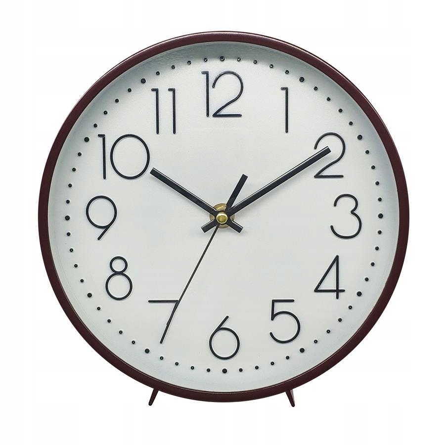 

Zegar 2w1 Stojący Wiszący 20cm Cichy Płynący