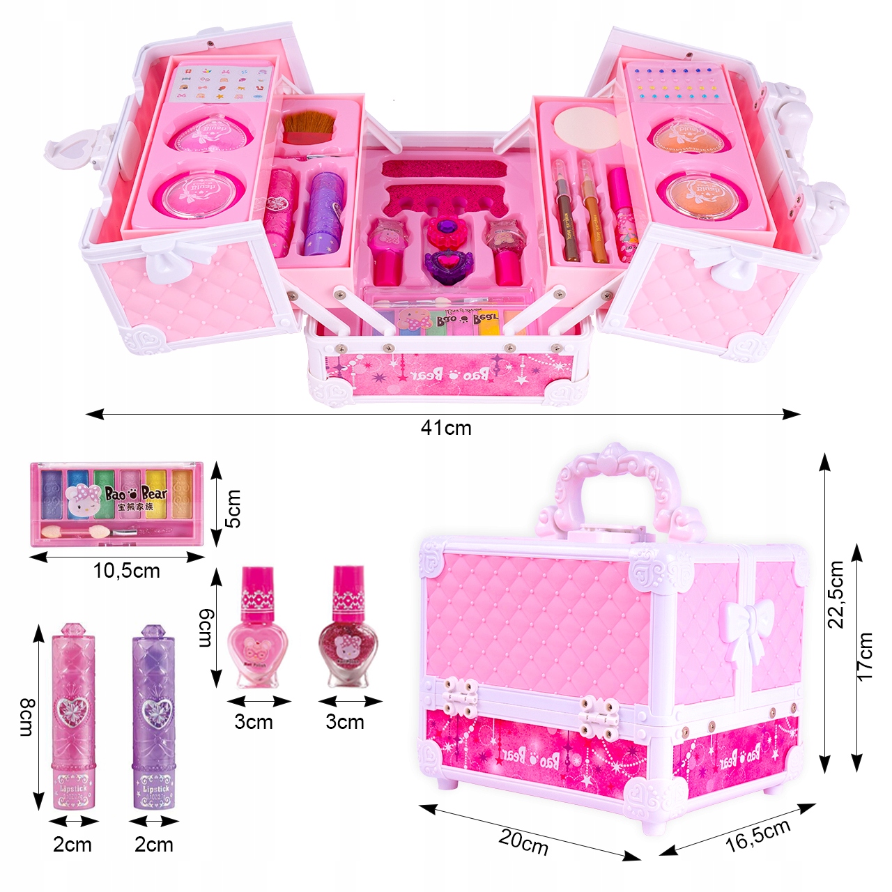 BOX NAIL MAKEUP KIT XXL MAKE UP Hero немає