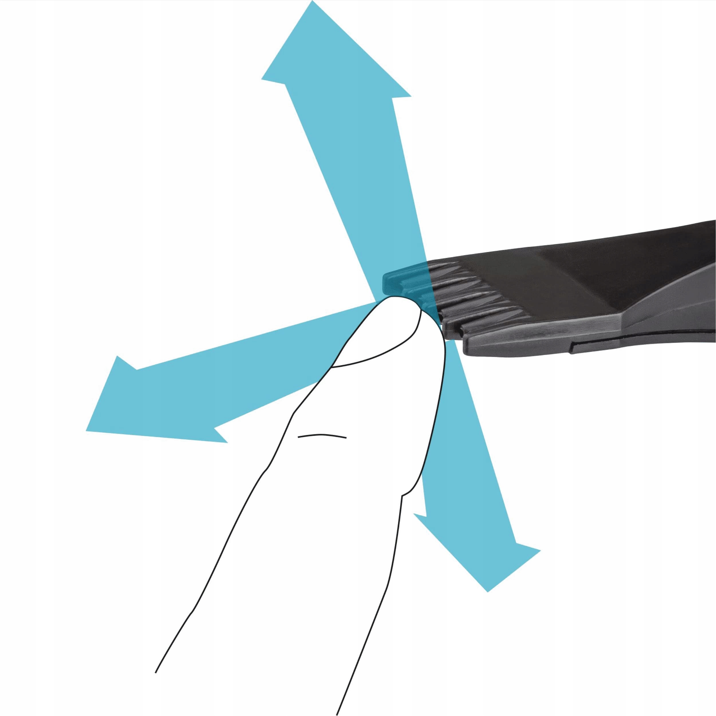 Pistolet do przedmuchiwania, rozmiar wlotu: 1/4, długość lancy: 203mm, Kod producenta 9040P-5