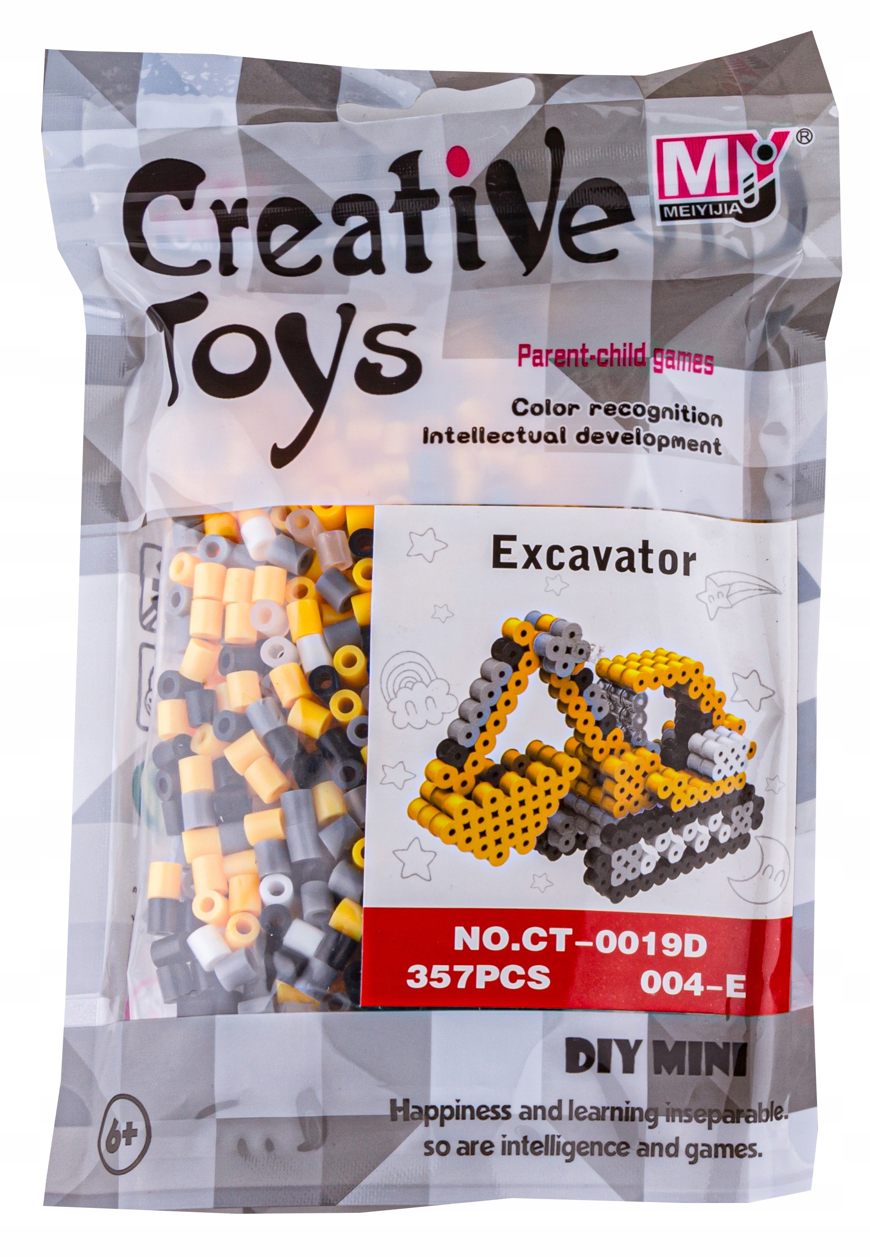 3D Koraliki do prasowania KOPARKA Auto Prasowanka EAN (GTIN) 5904659174356