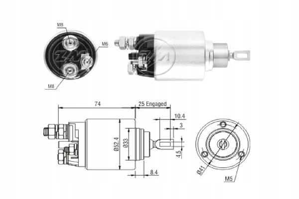 ERA ZM1381 Włącznik elektromagnetyczny, rozrusznik