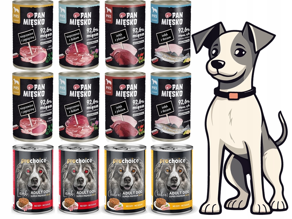 Pan Mięsko z Prochoice karma mokra mix smaków 4,8 kg