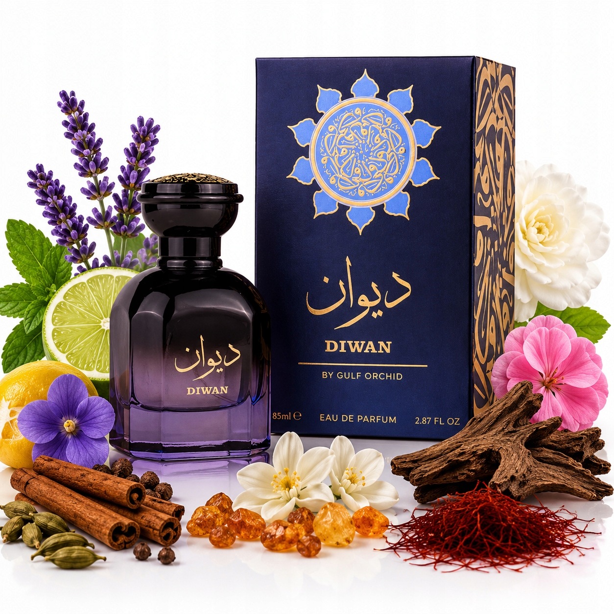 Oryginalne Perfumy Arabskie Gulf Orchid Diwan 85ml Edp+gratis!