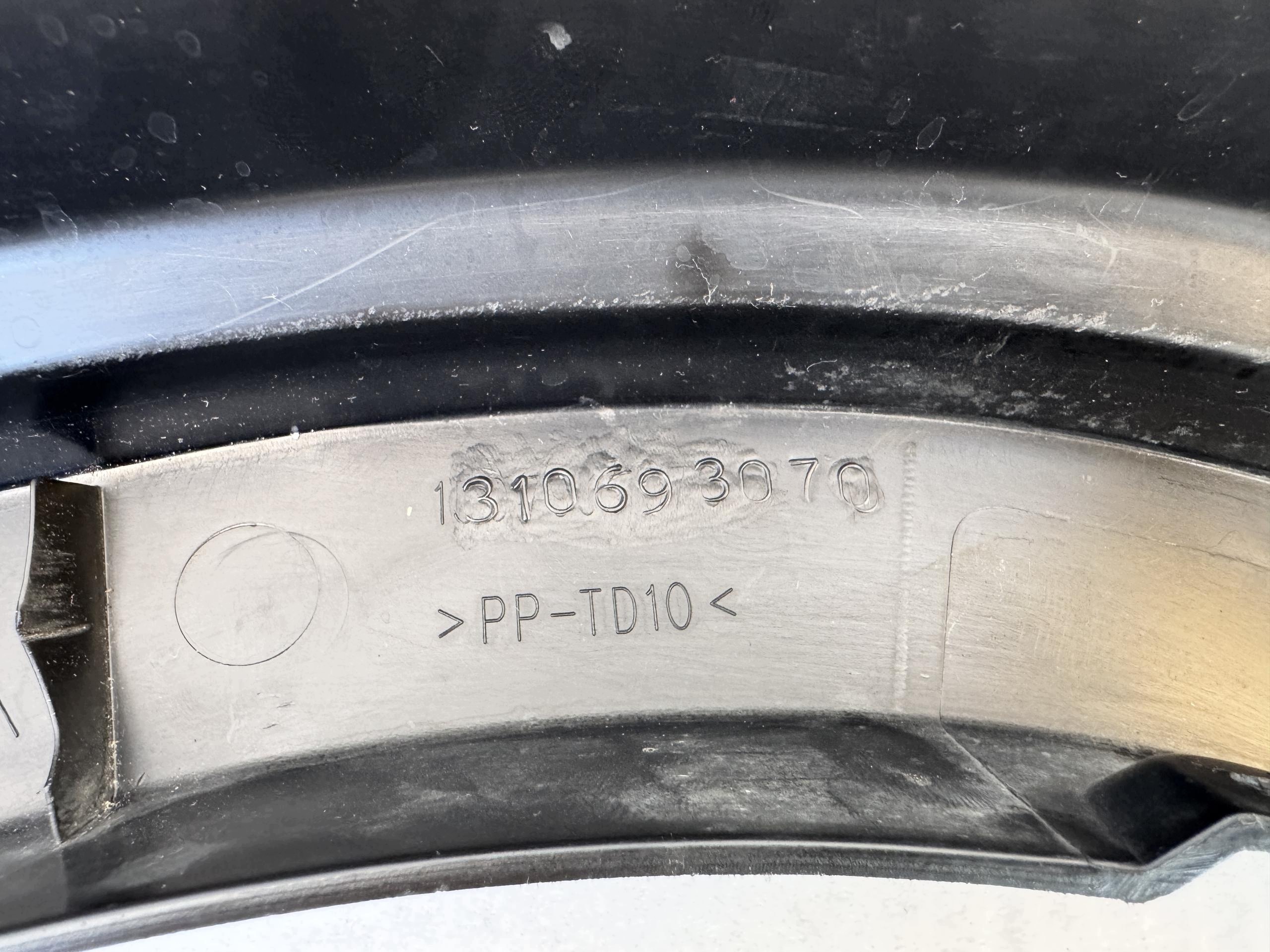 DUCATO BOXER JUMPER MAX 17- modanatura NADKOLA minigonne parafango sinistra nero