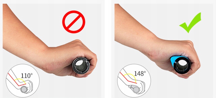 GRIPY CHWYTY ROWEROWE SKRĘCANE LOCK ON MTB ENDURO Model SKRĘCANE GRIPY ROWEROWE NIEBIESKIE