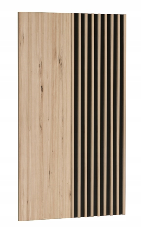 

Panel za telewizor z lamelami dąb artisan Cali C11