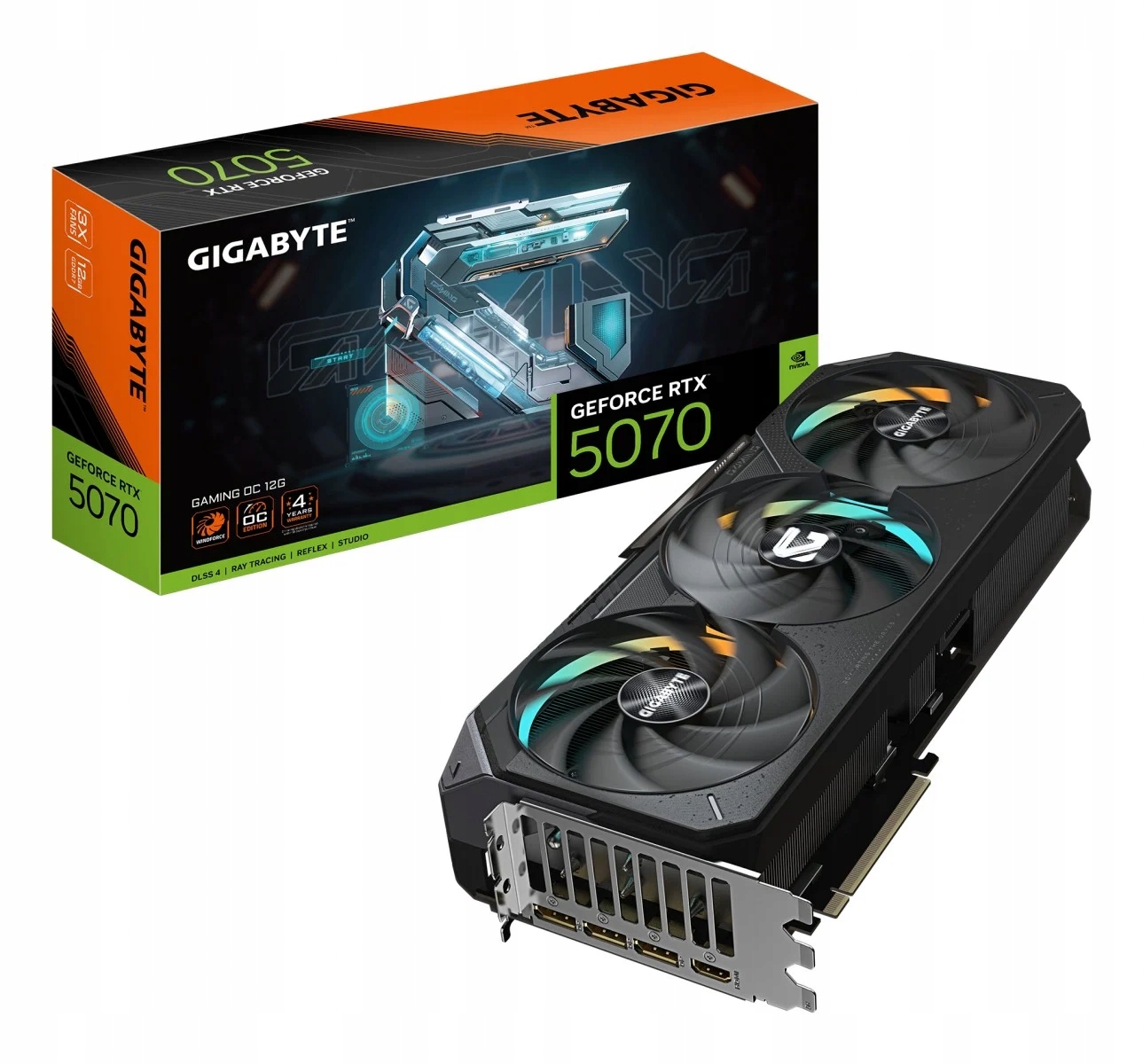Grafická karta Gigabyte GeForce Rtx 5070 Ti Gaming Oc 16GB GDDR7 3xDP