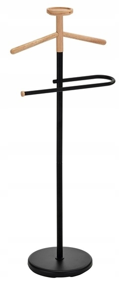 Stojací vešiak Lugo čierny/buk Sig