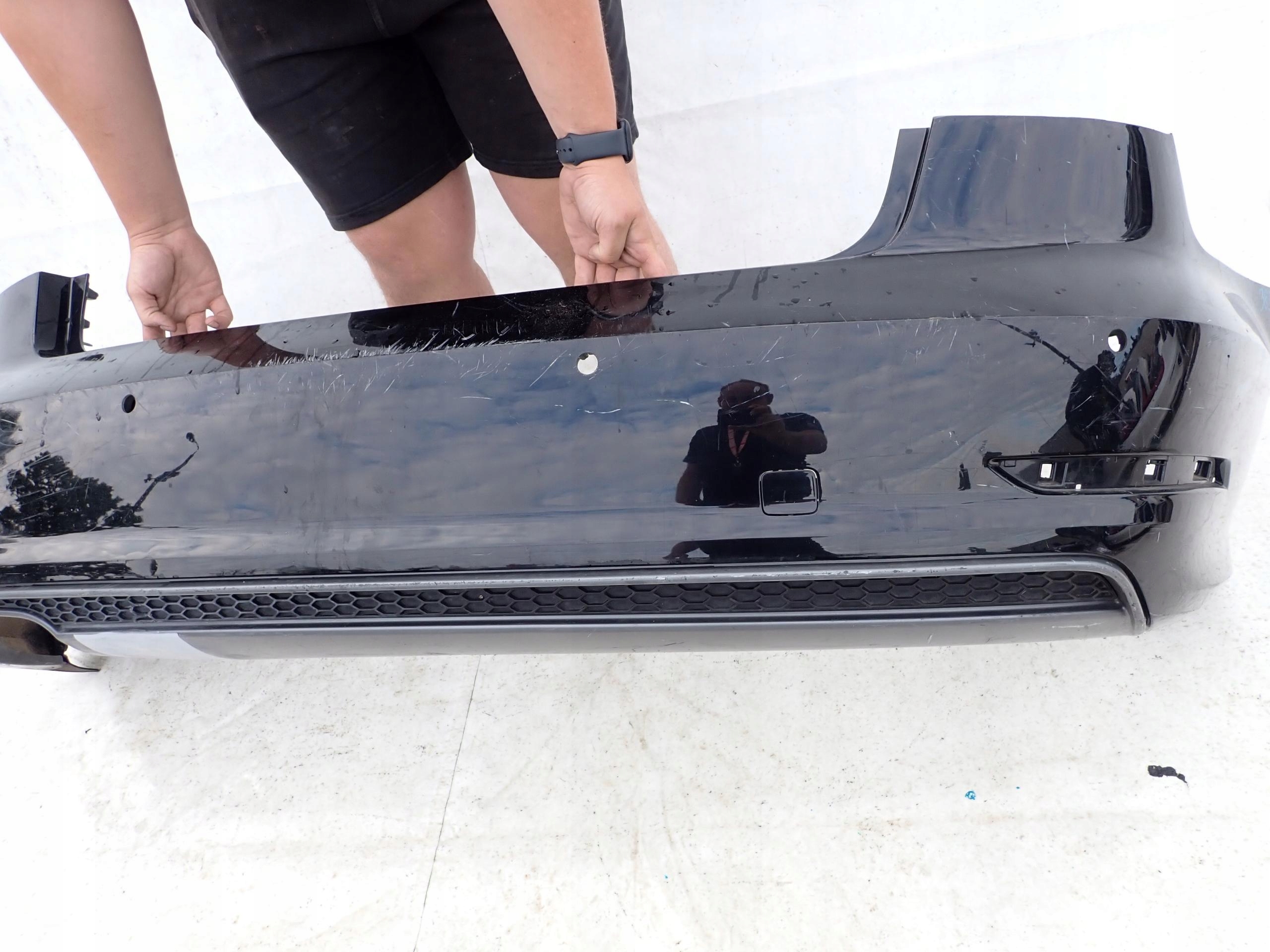 AUDI A3 8V5 S-LINE sedan 13- bumper rear part rear PDC