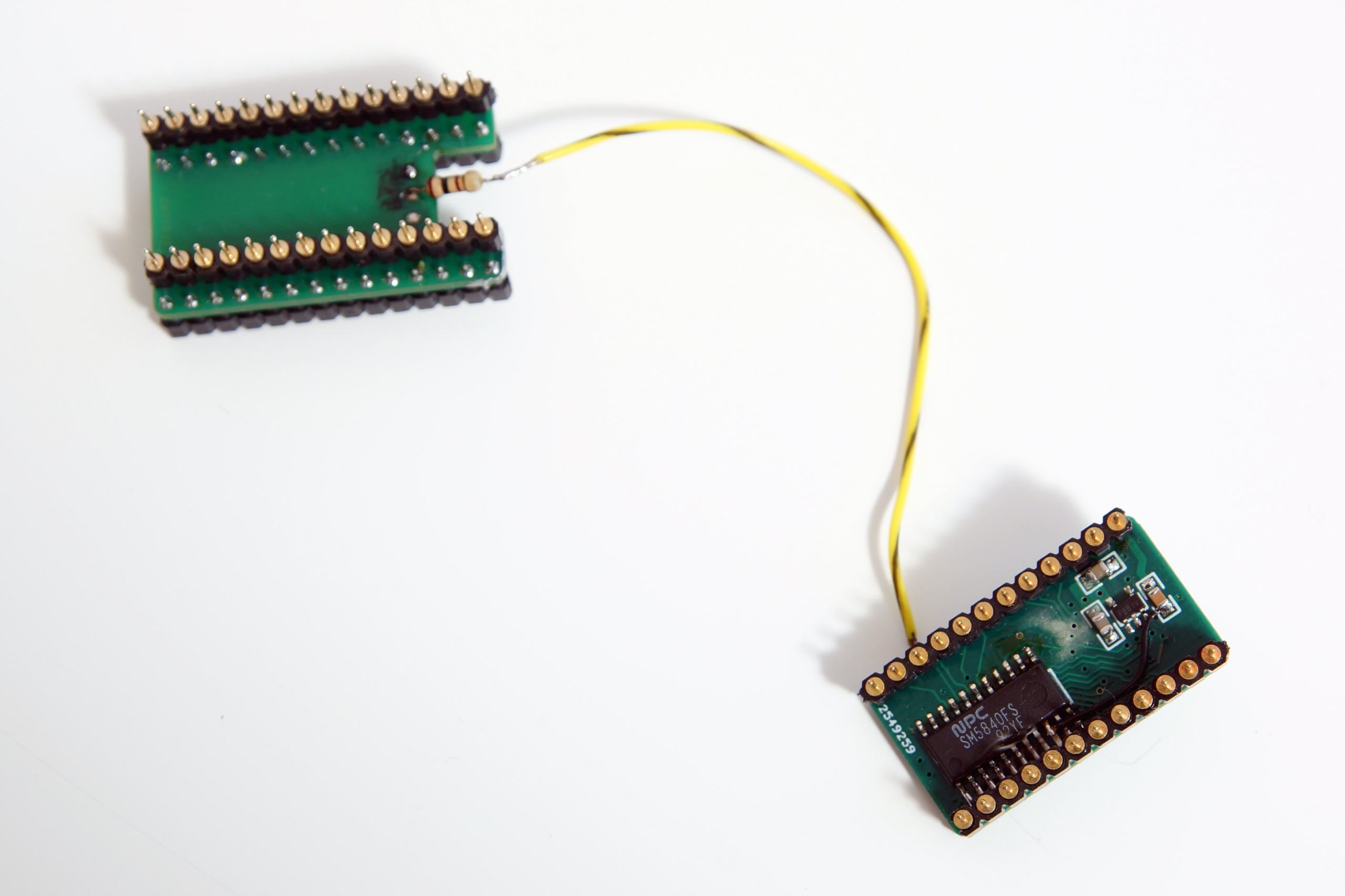 Filtr do TDA1541 8x w miejsce SAA7220 NPC 5840 Model NPC5840