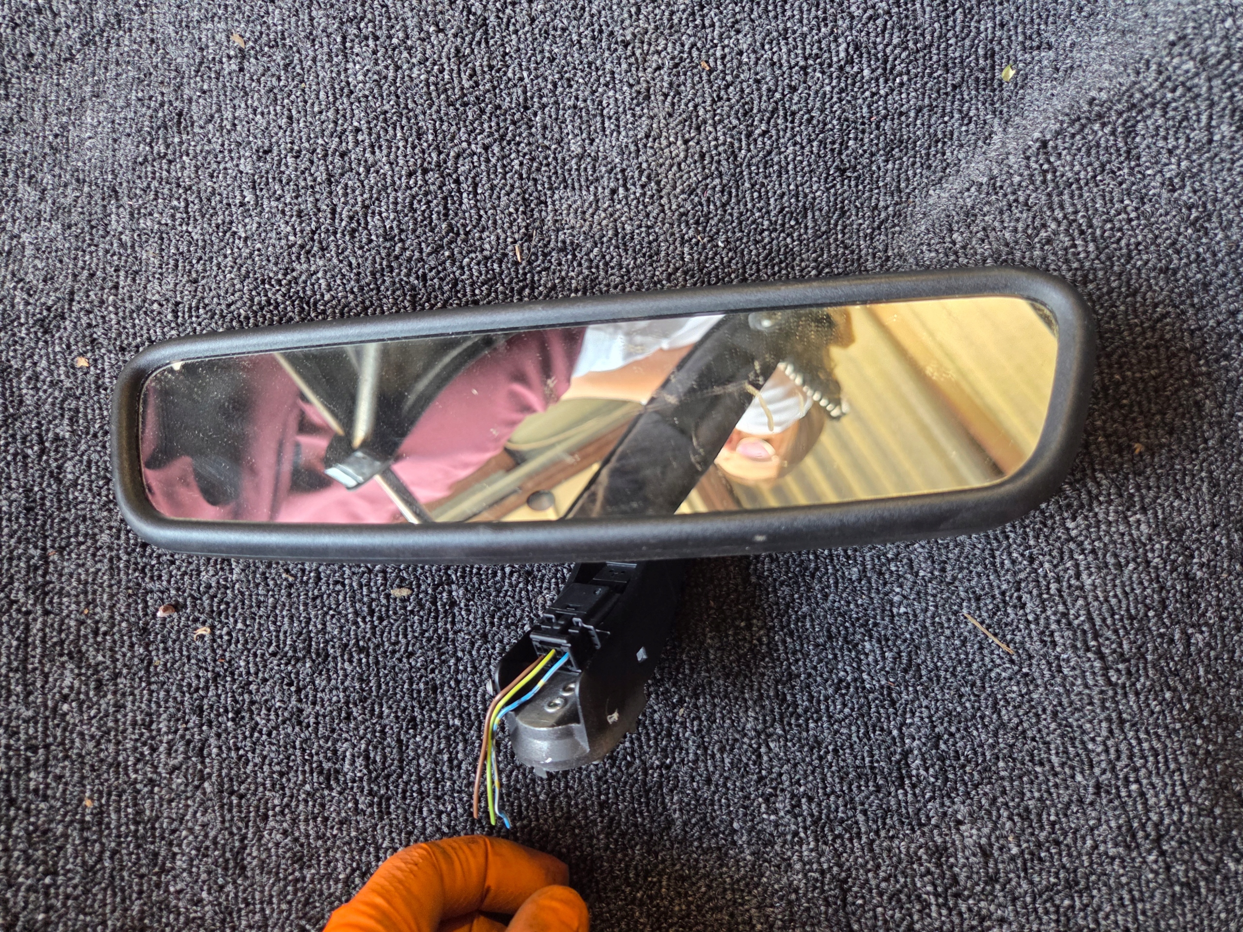 mirror inner reversely FOTOCHROM BMW E60 E90 E84 913446101