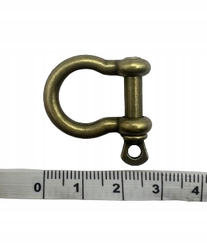 Płaskie regulowane zapięcie klamry szekli 10 sztuk Rodzaj szekla