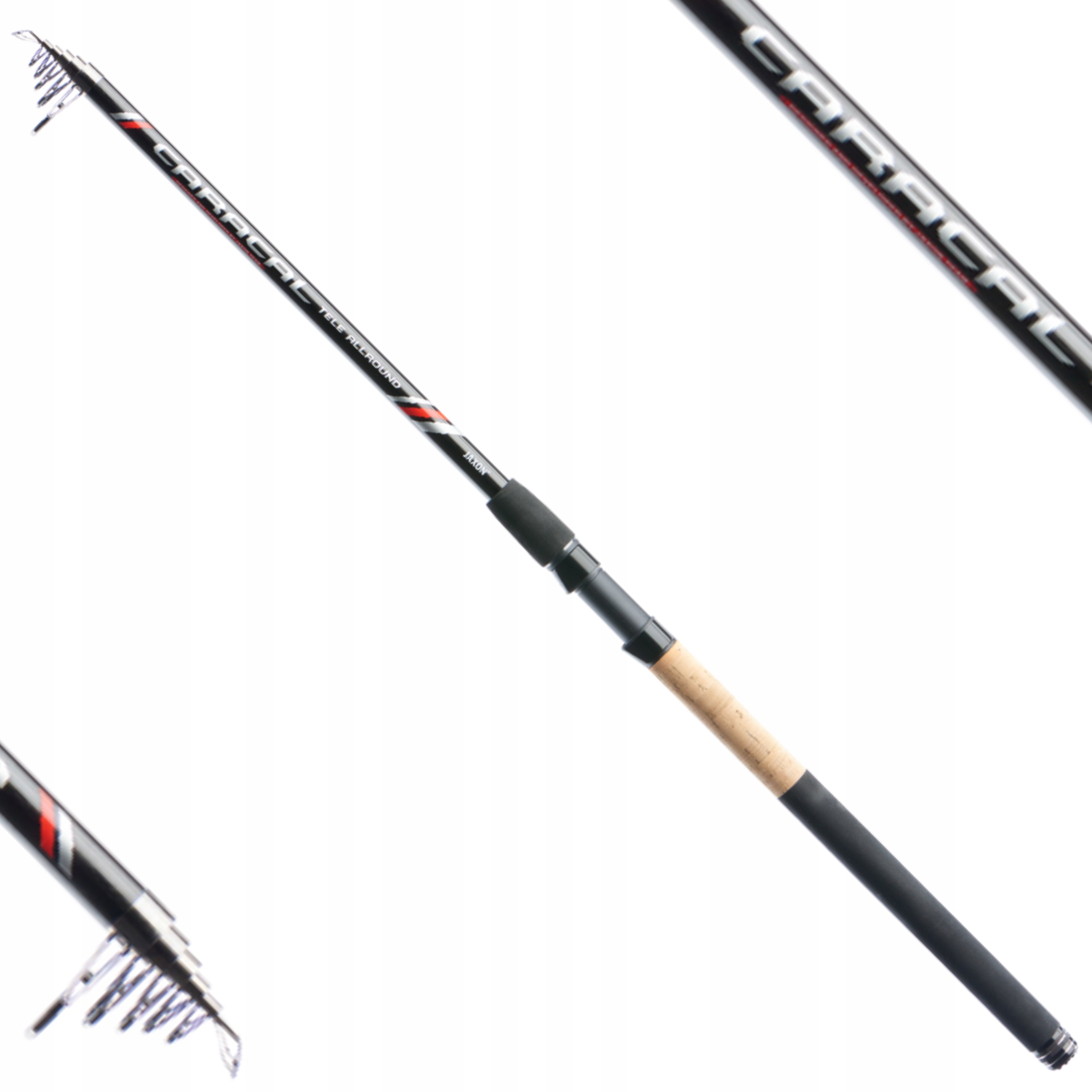 Wędka Gruntowa Jaxon Caracal Tele Allround Węglowa Teleskopowa 3,9m 40-80g