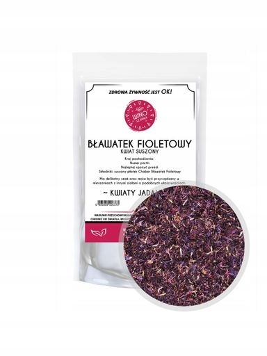 Levně 2 X Vinosárna Sušené Plátky Chrpa Fialový blahovičník 50 g Květiny