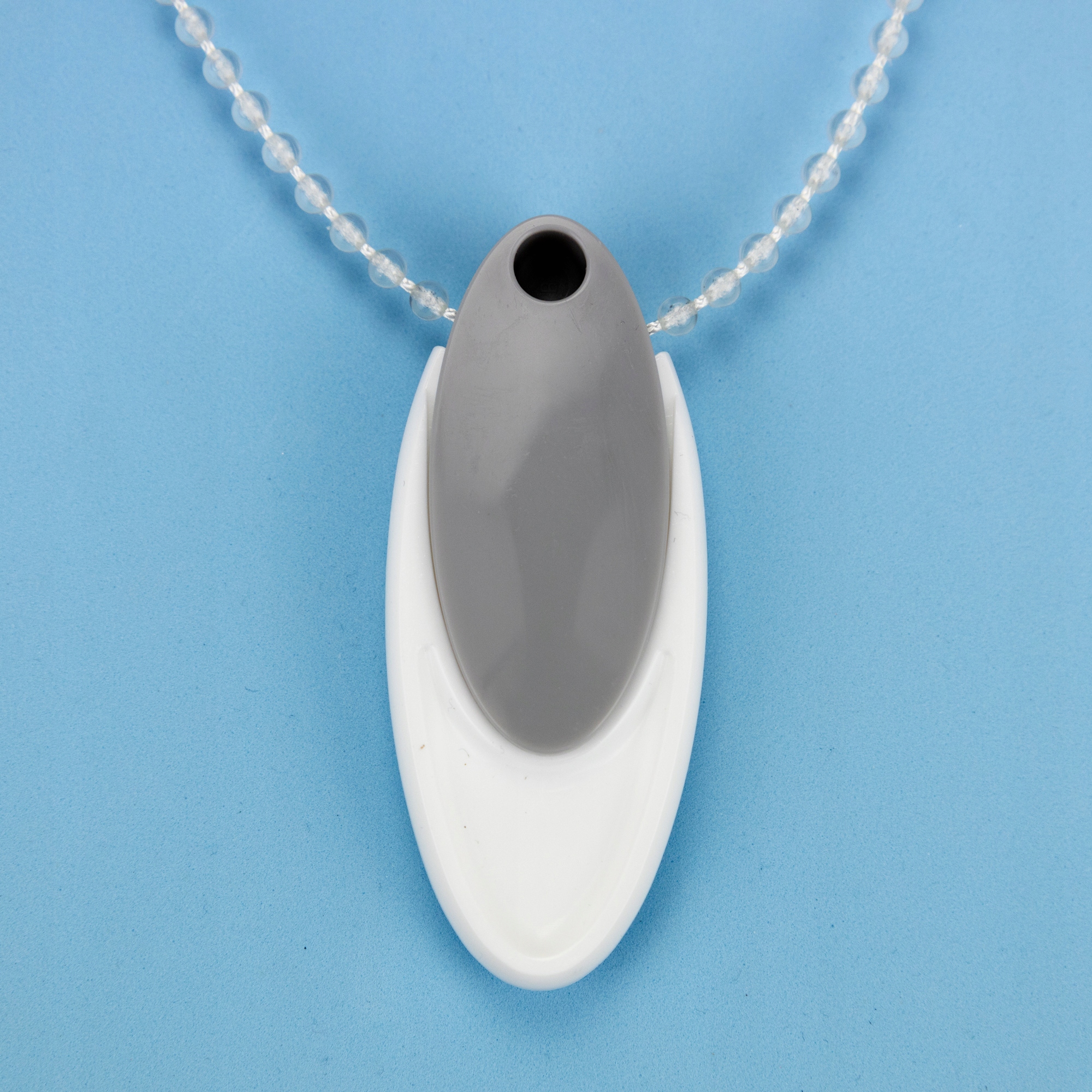 OBCIĄŻNIK DUO do Łańcuszka rolety szaro-biały EAN (GTIN) 5908261931307