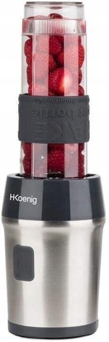 HKOENIG Blender Do Smoothie Kompaktowy 570mL 300W 2 Butelki Szare — miniatura 16