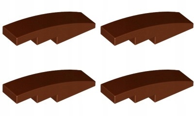 

Lego 61678 Skos 4x1 brązowy Nowy (4g) 4 szt.