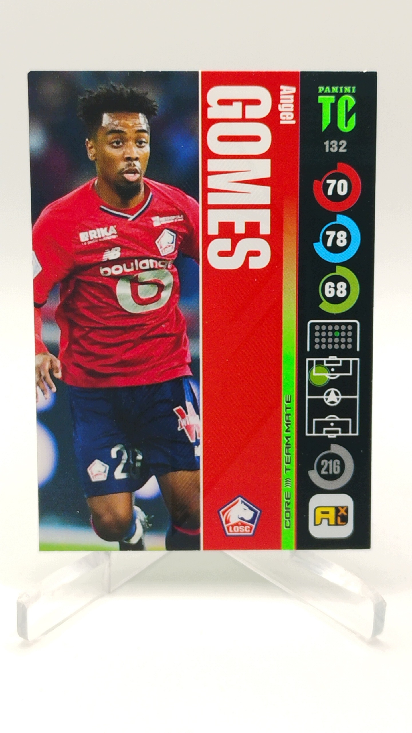 Panini Top Class 2022 Team Mate 132 Angel Gomes Losc Lille