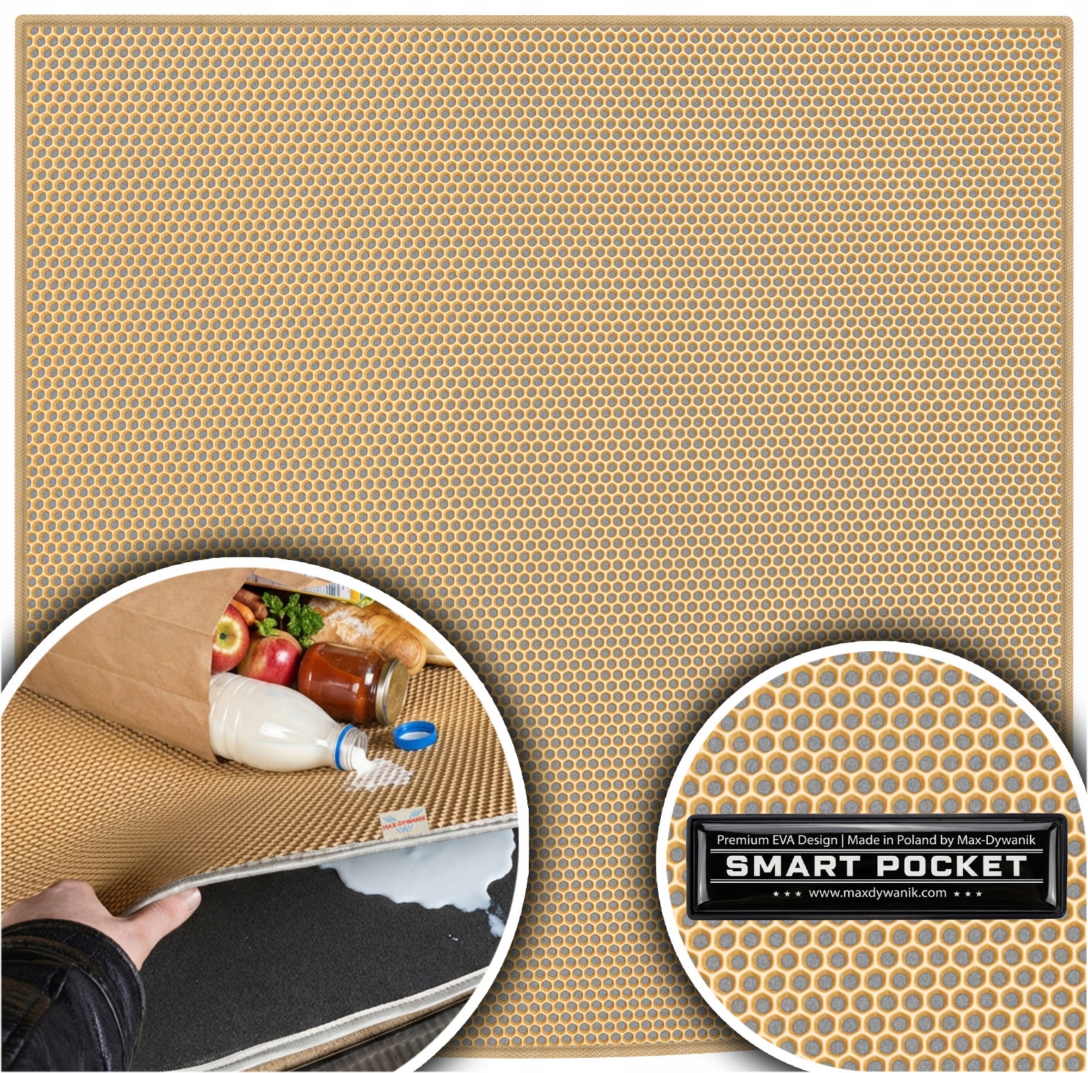 Ssangyong Rexton II Suv od roku 2017. Vložka batožinového priestoru Eva Smart Pocket Béžová