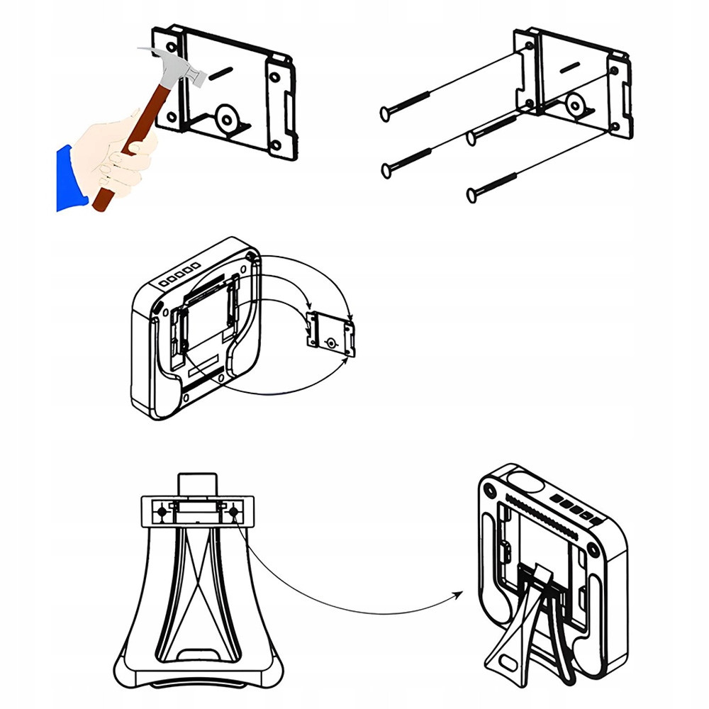 Biały przenośny odtwarzacz CD z radiem Bluetooth/FM i/obsługą dysków U Kolor inny