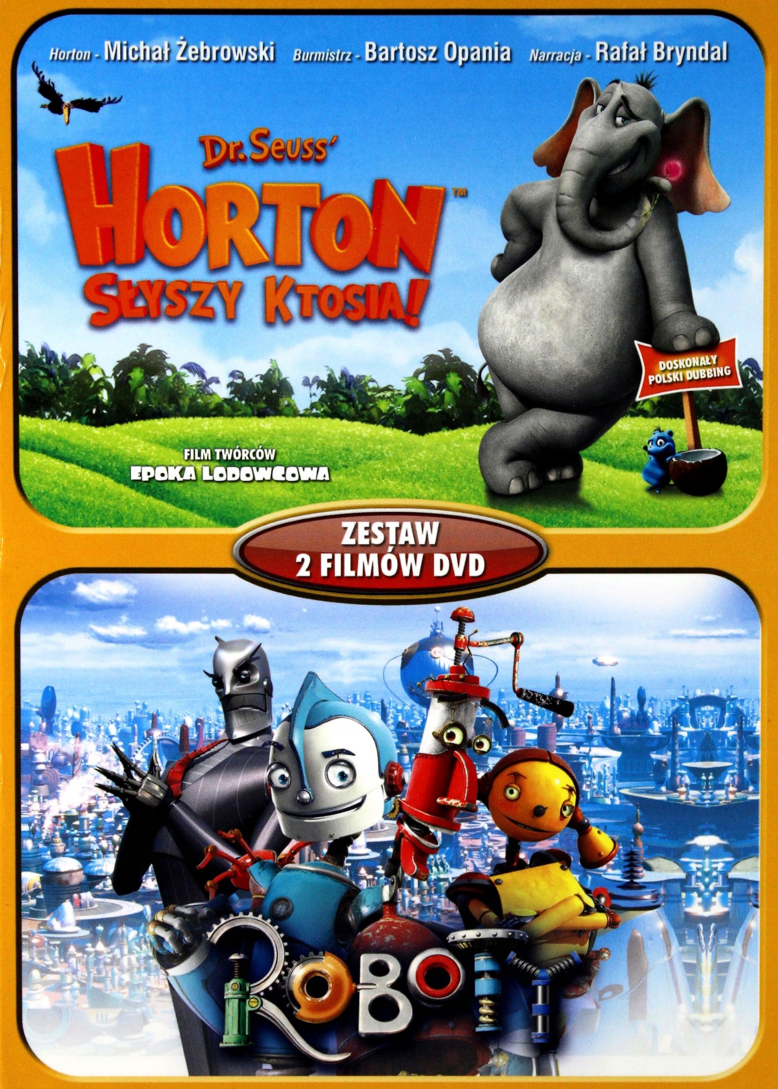 Horton Słyszy Ktosia Roboty [box] [2DVD]